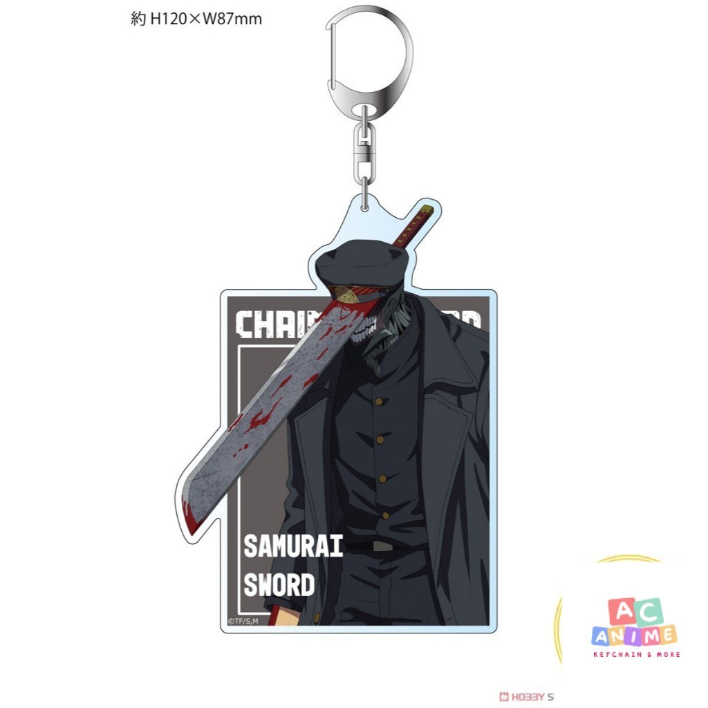 Móc khóa Keychain Acrylic chainsaw man makima denjipochita himeno higashiyama kobeni Anime Manga