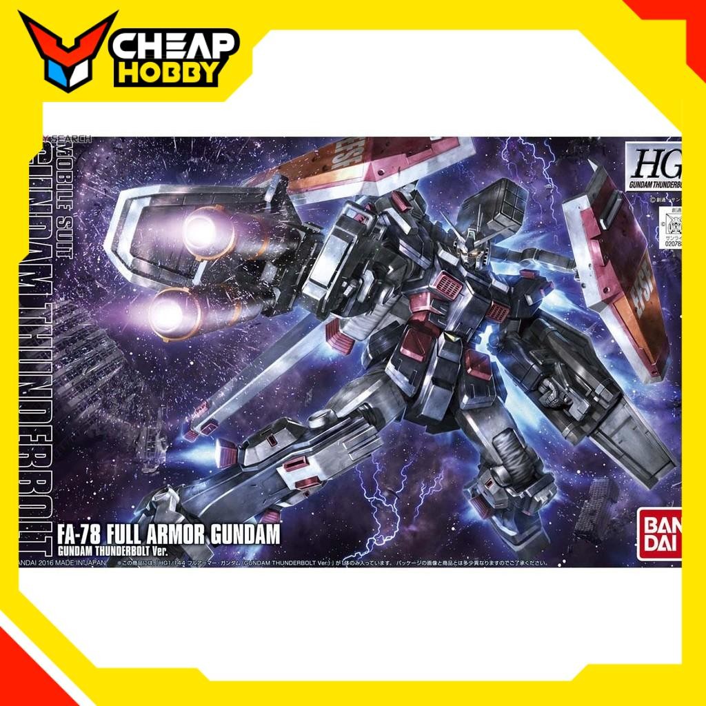 Mô Hình Lắp Ráp Gundam HG TB 1/144 Full Armor Gundam - Gundam Thunderbolt ver của Bandai Nhật bản