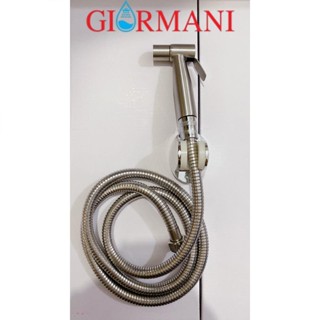  Bộ vòi xịt vệ sinh vòi xịt rửa inox 304 VS06 kèm dây cấp dế cài 