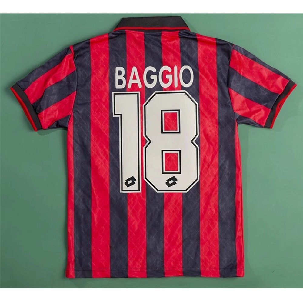 Áo bóng đá retro sân khách Shevchenko và Baggio