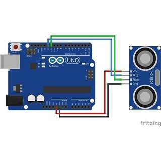 Module Cảm Biến Siêu Âm HC-SR04 + Đế / Mặt Nạ