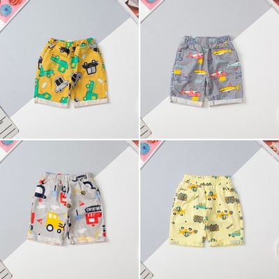 Quần cotton mùa hè LITIBABY nhiều hình bé trai đều thích, size từ 9kg - 18kg