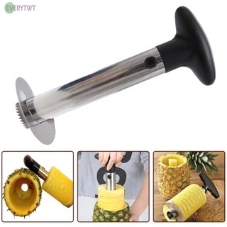 -New In April-New Easy Kitchen Tool Fruit Pineapple Corer Slicer Cutter Peeler Stainless Steel