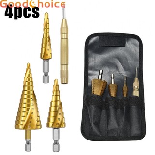 Efficient Hole Cutter Drill Bit Set for Various Projects 4Pcs 412 432 420mm