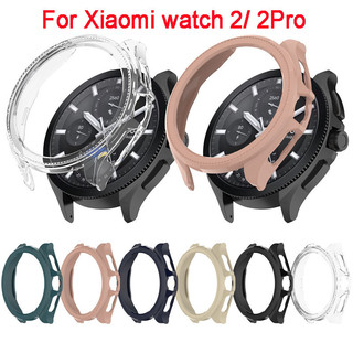 Ốp lưng cho đồng hồ thông minh XiaoMi Watch 2, Vỏ PC cứng bảo vệ màn hình toàn diện cho phụ kiện XiaoMi Watch 2 Pro