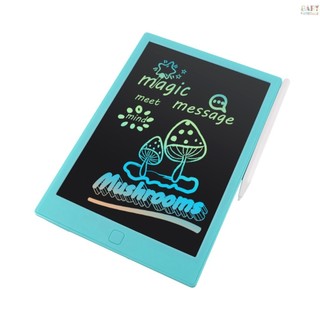 Máy tính bảng viết LCD 10 Inch Màn hình bảng đầy màu sắc với Stylus từ tính Vẽ ghi chú Ghi chú để lại tin nhắn cho trẻ mới biết đi Bé trai Bé gái & Người lớn Màu xanh