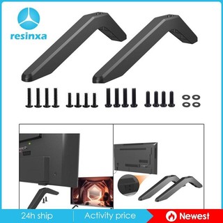 2x Giá đỡ TV, Chân đế TV, Chân đế TV Giá đỡ cho phòng khách Màn hình cong phẳng LED