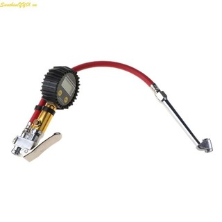 Digital Car Tire Air Pressure Inflator Gauge LCD Display LED Backlight Vehicle f