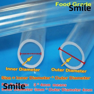 Smile 1m ống ống sữa thực phẩm cao su mềm