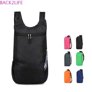 Back2life Ba Lô Du Lịch Di Động Unisex Ngoài Trời Dung Tích Lớn Cắm Trại Đi Bộ Đường Dài Chống Nước Daypack