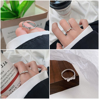 Nhẫn Nơ Vàng Sáng Tạo Ngọt Nhẫn Ins Nữ Phụ Kiện Thời Trang Đồ Dùng Quà Tặng