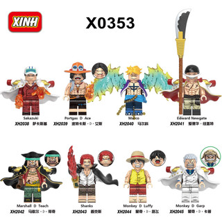 X0353 Đồ chơi One Piece Building Blocks Luffy Mini dành cho trẻ em
