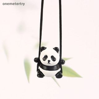 Em 1 Tự Động Nội Thất Mặt Dây Chuyền Dễ Thương Anime Gấu Trúc Xe Gương Chiếu Hậu Mặt Dây Chuyền Treo Đồ Trang Trí Xoay Búp Bê Trang Trí Xe Ô Tô n