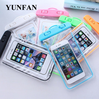 Ốp điện thoại PVC chống thấm nước YUNFANUse khi bơi lội