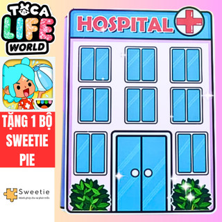 Ngôi nhà của bé Hospital ABC In Quiet Book đồ chơi trẻ em sweetie pie