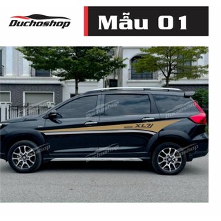 Tem xe suzuki xl7 phiên bản xe màu đen ms001 vip