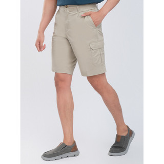 Quần short khaki túi hộp VIETTIEN SMART CASUAL vải spandex phom regular - 6S8294NRKSHDP