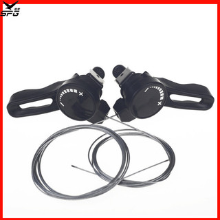 Spg 1 cặp cần số xe đạp leo núi, 15 / 18 / 21 tốc độ sang số xoắn, cần số xoắn xe đạp, cần phanh xe đạp