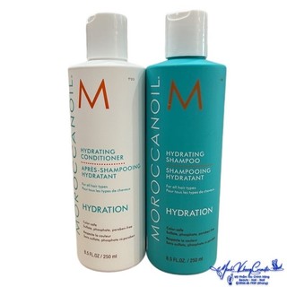 Dầu gội xả dưỡng ẩm Moroccanoil Hydrating Hydration 250mlx2 ( New 2023 ) - MK