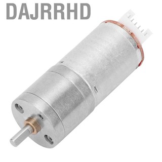 Dajrrhd DC 12V Encoder Gear Motor Speed Reduction For Robot RC Car DIY Engine Toy