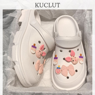 KUCLUT dép cross dép sandal nữ Dễ dàng phối đồ Đẹp mắt Chất liệu tốt Năng động FBT2460BOI 24Z240613