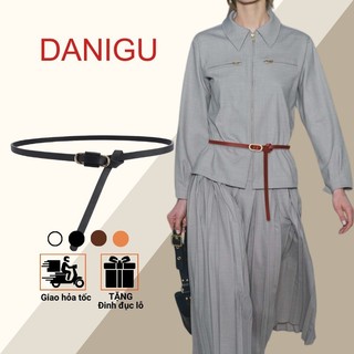 Thắt lưng nữ ulzzang DANIGU dây nịt đai váy Hàn Quốc cao cấp dễ thương nịch quần jean hottrend