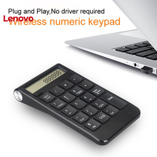 Lenovo Bàn Phím Numpad Nhạy Cảm Sạc Chế Độ Kép Màn Hình Hiển Thị 2.4G Không Dây OEM USB 20 Phím Số Keycap Cho Android