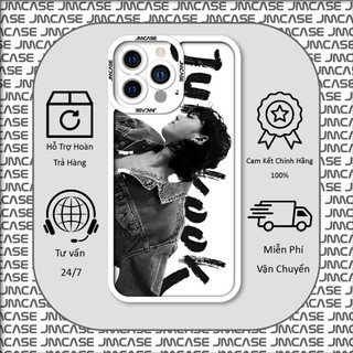 Ốp lưng iPhone Cạnh Vuông Samsung Xiaomi Oppo Jungkook Idol Kpop Aesthetic Bangtan BTS