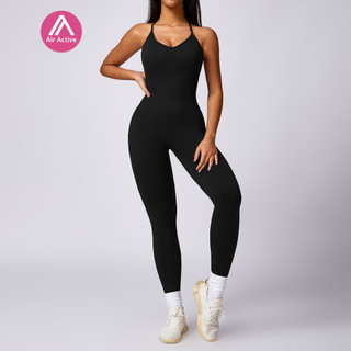 Bộ Yoga Một Mảnh Đệm Thể Thao Chữ Thập Mặt Sau Gợi Cảm