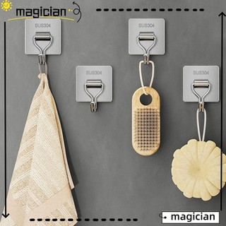 Móc tự dính mag, móc treo tường treo tường khăn, khả năng chịu lực mạnh không cần đấm móc khóa inox 304
