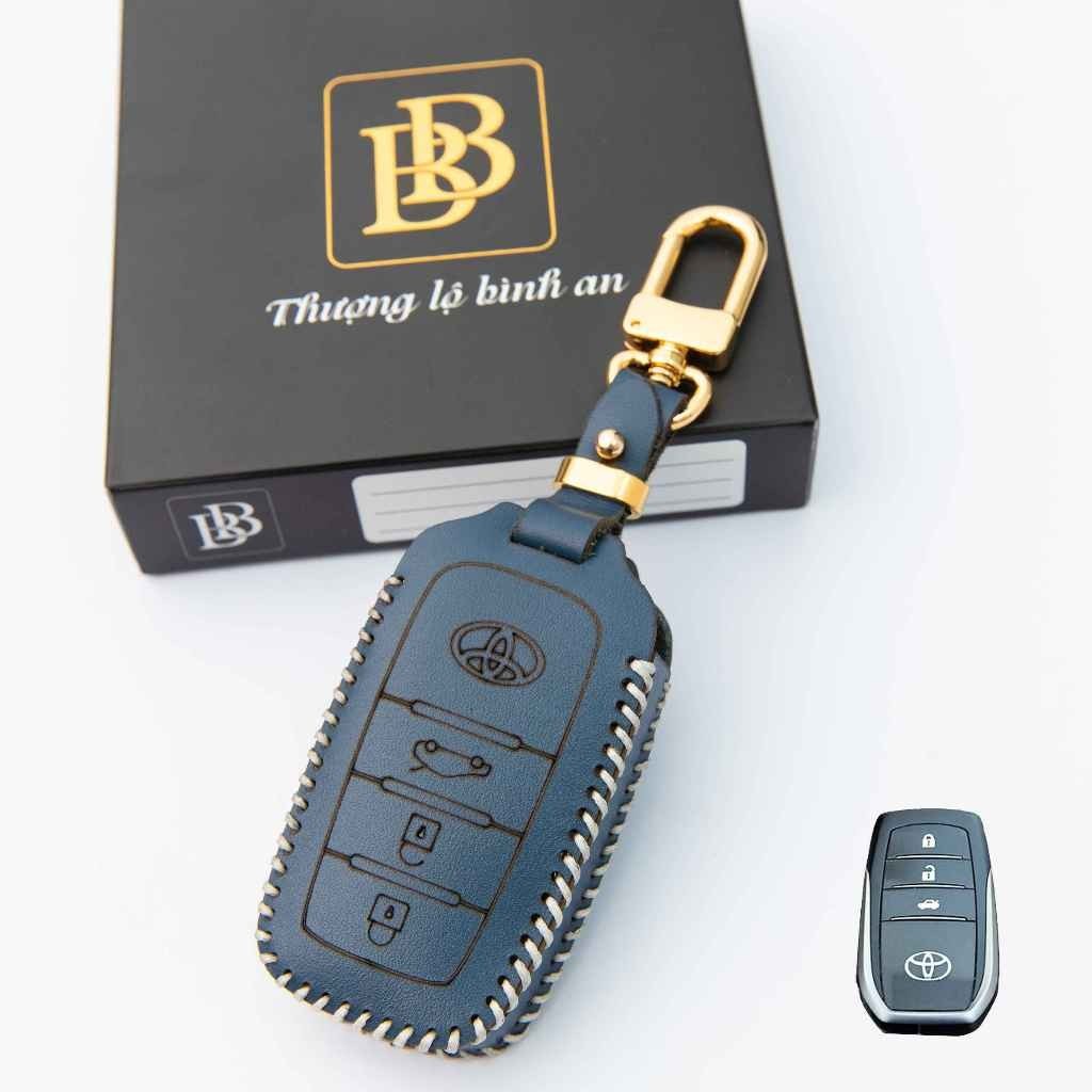 Bao Da Chìa Khóa Xe Toyota Innova Cross 2023 Bọc Chìa Khóa Toyota Innova Cross, Ốp Chìa Khóa Toyota 