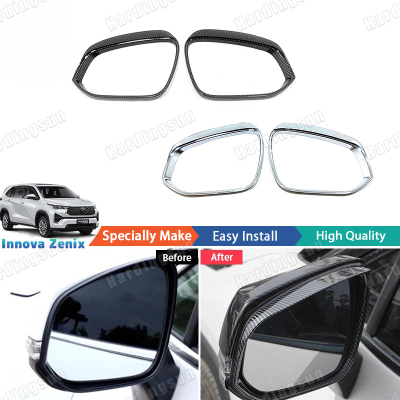 Gương chiếu hậu Toyota Innova Zenix AG10 Lông mày mưa