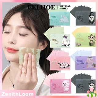 EELHOE 100 tờ giấy thấm dầu cao cấp tự nhiên Giấy thấm dầu di động Giấy thấm dầu cho da dầu miiki_vn ZenithLoom