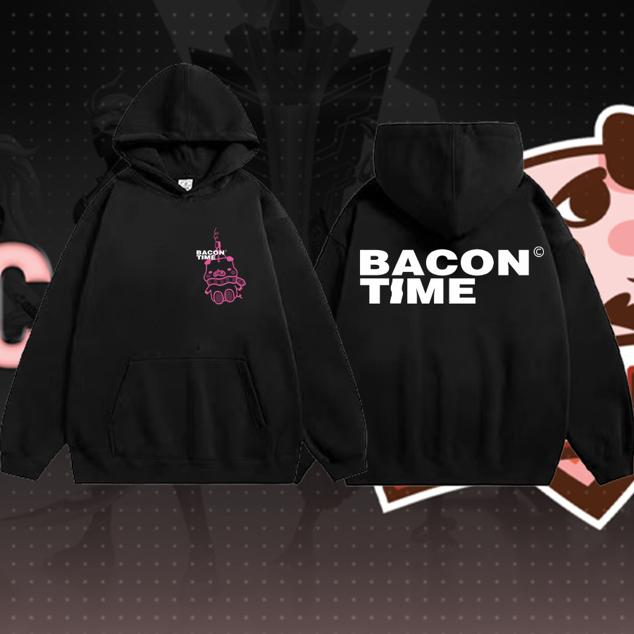 2025 Bacon Time Championship TEE AIC hoodie 003 Vải có thể mặc cả nam và nữ đều thoải mái khi mặc. K