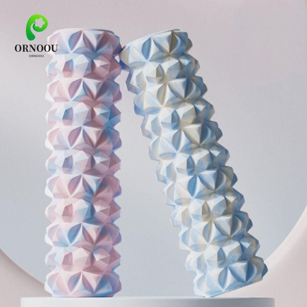 Ornoou Yoga Pilates Foam Roller, Trigger Point EVA Foam Yoga Foam Massage Roller, Bền Chống Trơn Trư