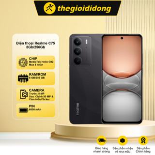 Điện thoại Realme C75 8-256GB - Hàng Chính Hãng