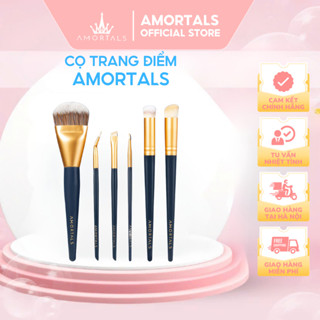Cọ Trang Điểm AMORTALS Cọ Che Khuyết Điểm Kẻ Mắt Phấn Phủ Chính Xác Với Nhiều Phong Cách Tùy Chọn