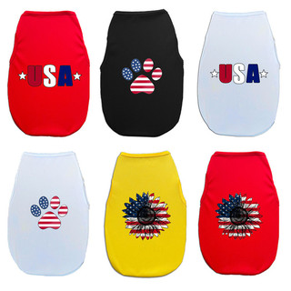  ✨ Hàng MỚI ✨ S-2xl Thời Trang Xuân Hè Dấu Chân In Hình Áo Vest Chó Thoải Mái Thoáng Khí Hợp Thời Trang Quần Áo Cho Chó 