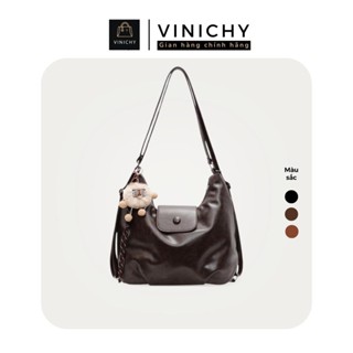 Túi xách nữ đeo chéo, đeo vai VINICHY, tote,balo dung tích lớn size 30cm HA634