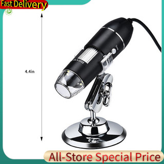 Có thể điều chỉnh 1600x 2mp 1080p 8 led kính hiển vi kỹ thuật số micro usb kính lúp âm thanh nổi điện tử nội soi usb cho điện thoại pc