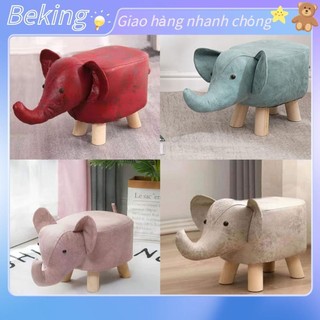 Ghế đôn hình thú, đôn thú cho bé chân gỗ cao cấp beking lh