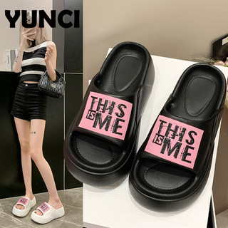 YUNCI  dép cross sục nữ 2024 HOTSALE Giày slip-on Phong cách thể thao Điều chỉnh được Thoáng khí Đàn hồi Đế chống sốc FDL2440SPU 16Z240418