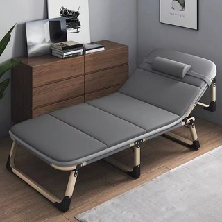 Ga trải giường có thể gập lại Văn phòng Giường nghỉ trưa Di động Recliner Bệnh viện Đi kèm Giường ngủ đơn giản Giường ngủ cắm trại
