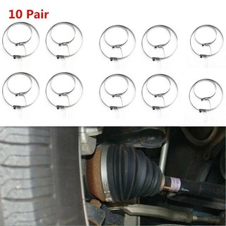 [Knwwh] 20 Chiếc Kẹp Khởi Động Trục Khớp Kìm Kẹp CV BOOT CLAMPS Bộ Dành Cho Xe Ô Tô / ATV CV