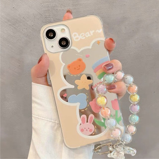 Ốp lưng gương chống sốc bear - o048