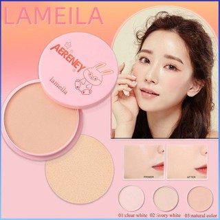 ⚡⚡COD LAMEILA Phấn trang điểm dạng nén Phấn nén nhẹ hoàn hảo Thiết lập lớp trang điểm Phấn phủ bền lâu Kiểm soát dầu lâu dài Phấn thiết lập dạng nén nhỏ gọn