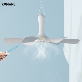Romane hộ gia đình quạt trần nhỏ ký túc xá sinh viên quạt trần muỗi lưới ngủ im lặng mini quạt điện gió lớn nhỏ quạt trần quạt