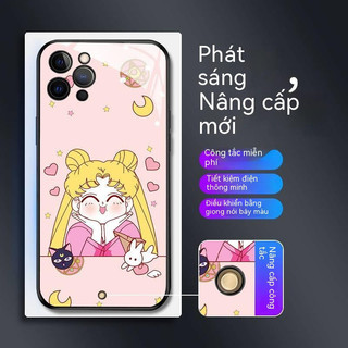 Vỏ điện thoại di động iphone có đèn LED,