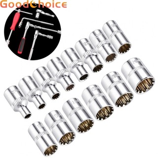 Socket Wrench Hand Tool Socket Bit 12 Point Han Tool Torx Bit 1/4\" Square Drive