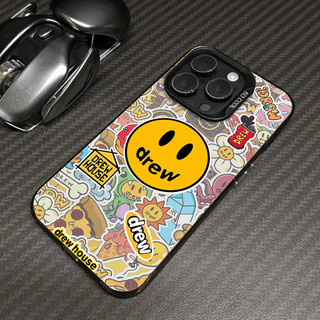Ốp Điện Thoại Mặt Cười Hoạt Hình Vui Nhộn Tương Thích Cho IPhone 15 14 13 12 11 Pro Max X / XS Max XR 7 / 8 Plus Se2020 Vỏ Điện Thoại TPU Chống Sốc Silicon Cứng